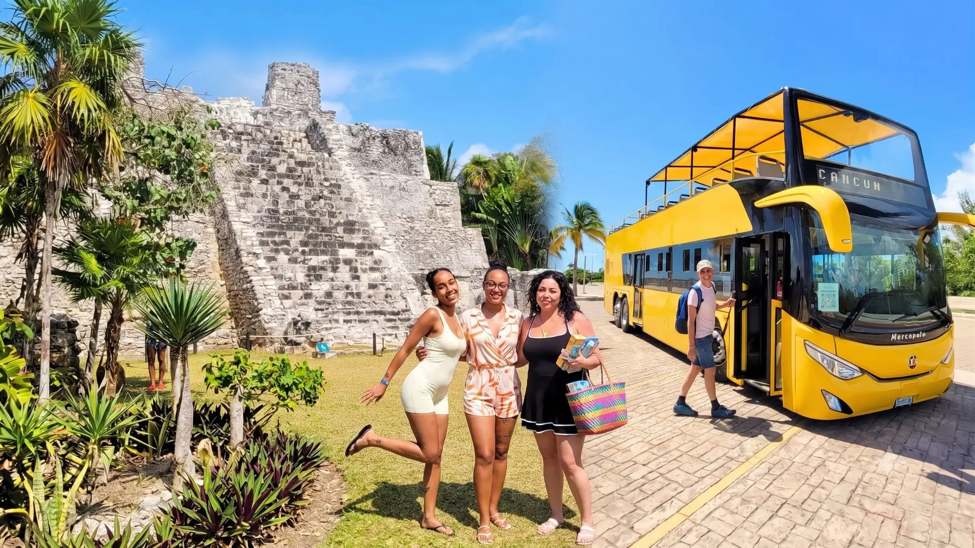 cancun city tour mayan ruins and sightseeing